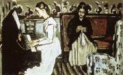 Paul Cezanne Jeune fill au piano Germany oil painting artist